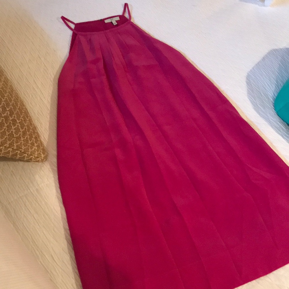 Brand new 100% silk fushcia Joie dress